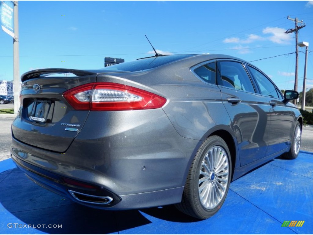 2014 Fusion Titanium - Sterling Gray / Charcoal Black photo #3