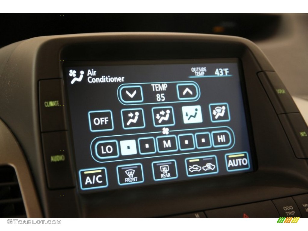 2008 Prius Hybrid - Spectra Blue Mica / Gray photo #10