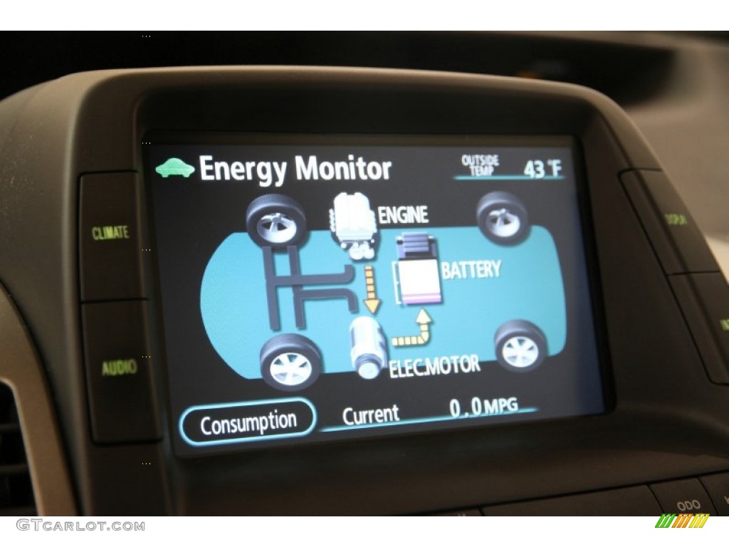 2008 Prius Hybrid - Spectra Blue Mica / Gray photo #16