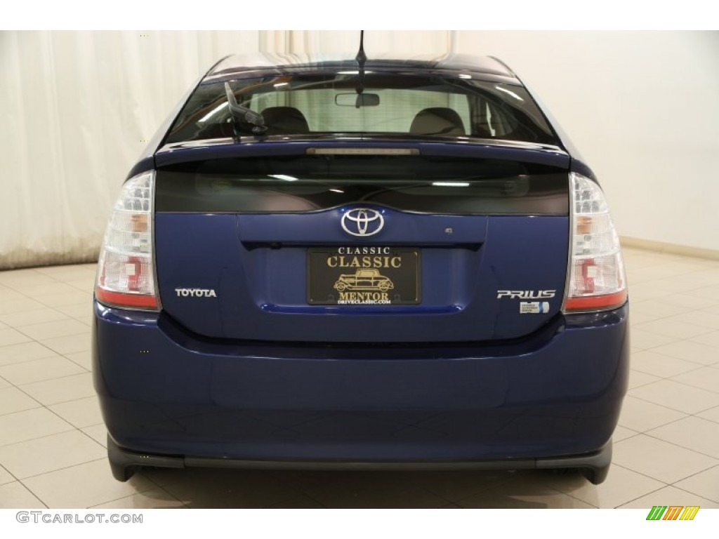 2008 Prius Hybrid - Spectra Blue Mica / Gray photo #25