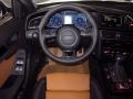 2014 Audi A4 Cognac/Black Interior Steering Wheel Photo