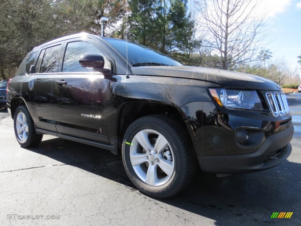 Black 2014 Jeep Compass Latitude Exterior Photo #90803304