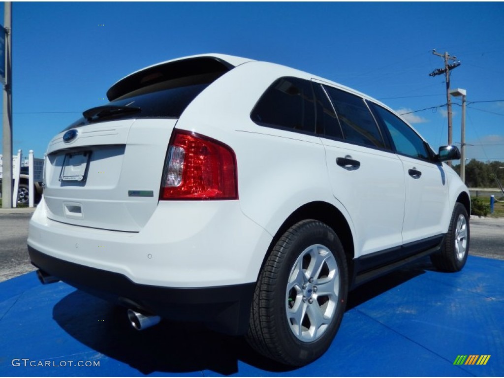 2014 Edge SE EcoBoost - Oxford White / Medium Light Stone photo #3