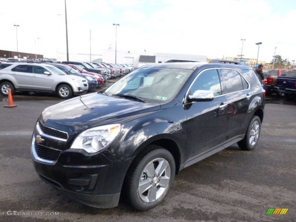 2014 Equinox LT AWD - Black Granite Metallic / Jet Black photo #1