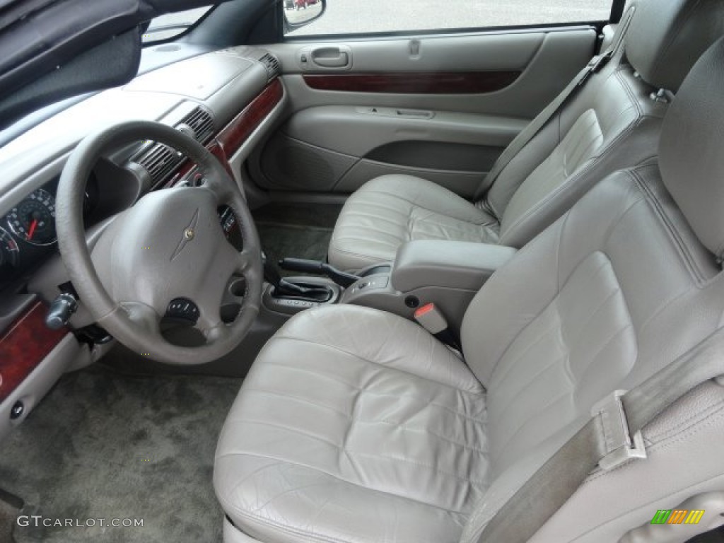 2002 Chrysler Sebring LXi Convertible Front Seat Photo #90804378