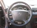 2006 Mercedes-Benz S Charcoal Interior Steering Wheel Photo
