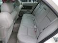 2006 Cadillac CTS Light Gray/Ebony Interior Rear Seat Photo