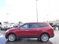 2014 Crystal Red Tintcoat Chevrolet Traverse LT AWD  photo #8