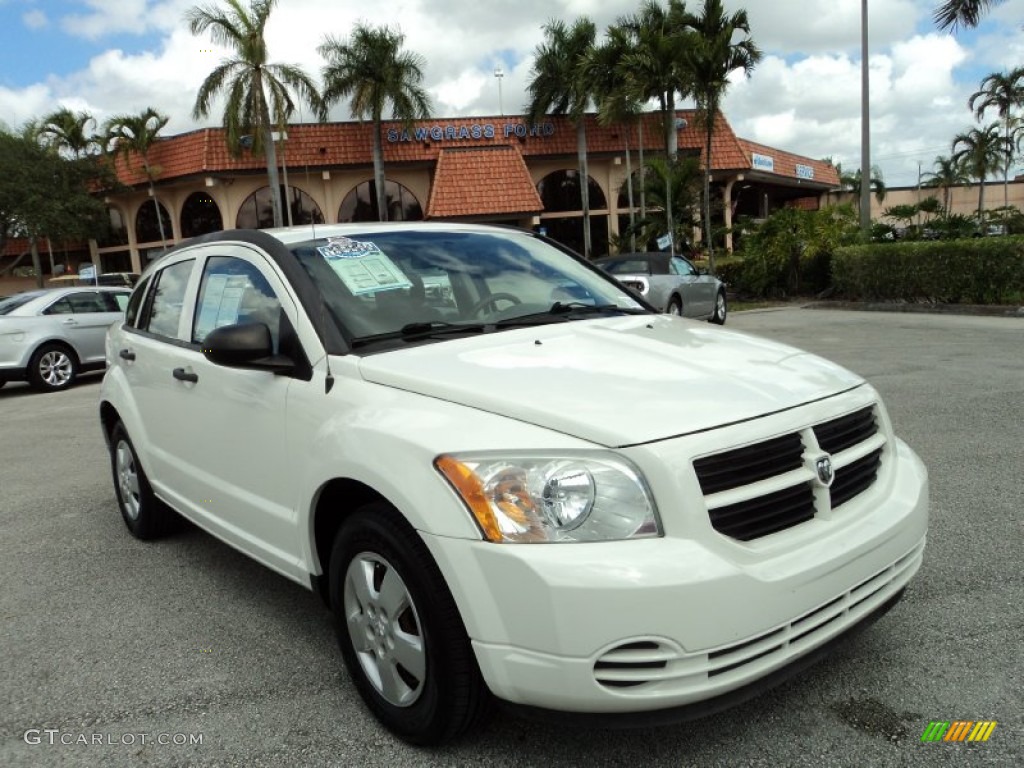 2007 Caliber SE - Stone White / Pastel Slate Gray photo #1