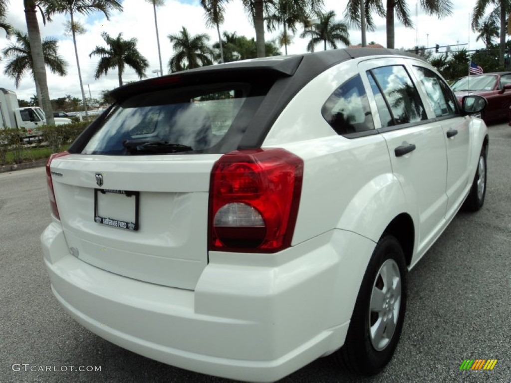 2007 Caliber SE - Stone White / Pastel Slate Gray photo #6