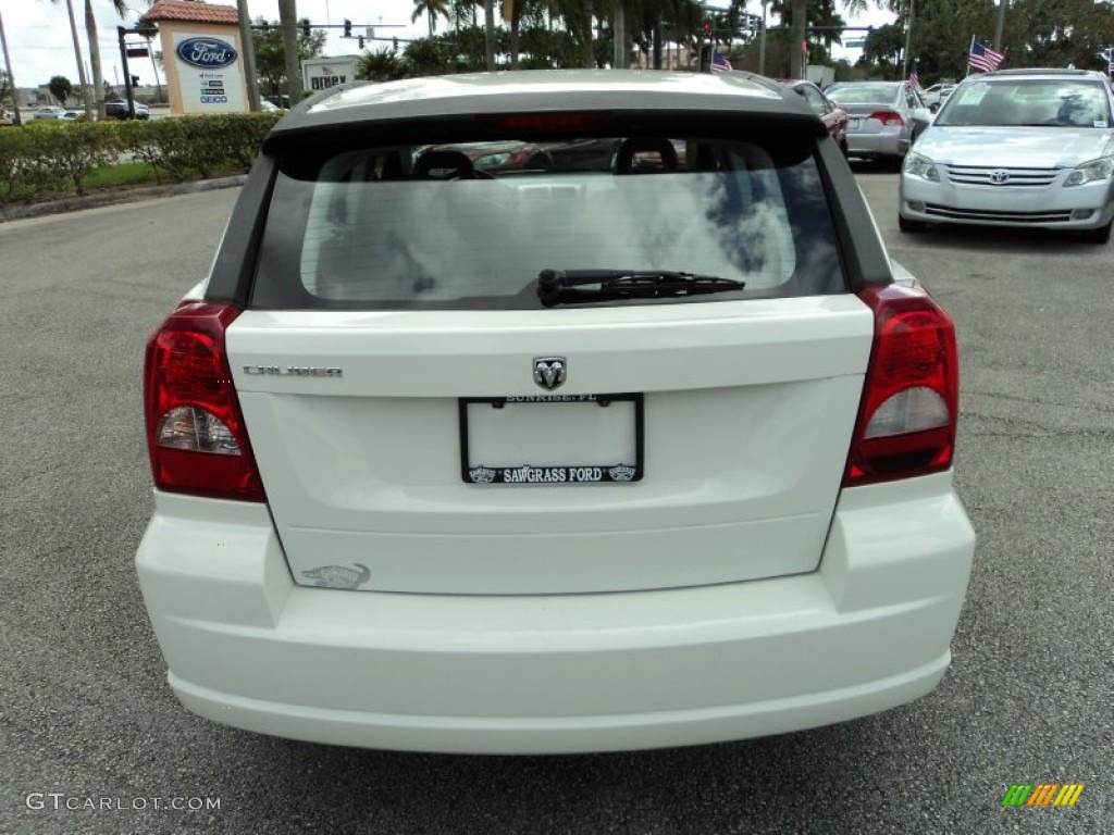 2007 Caliber SE - Stone White / Pastel Slate Gray photo #7