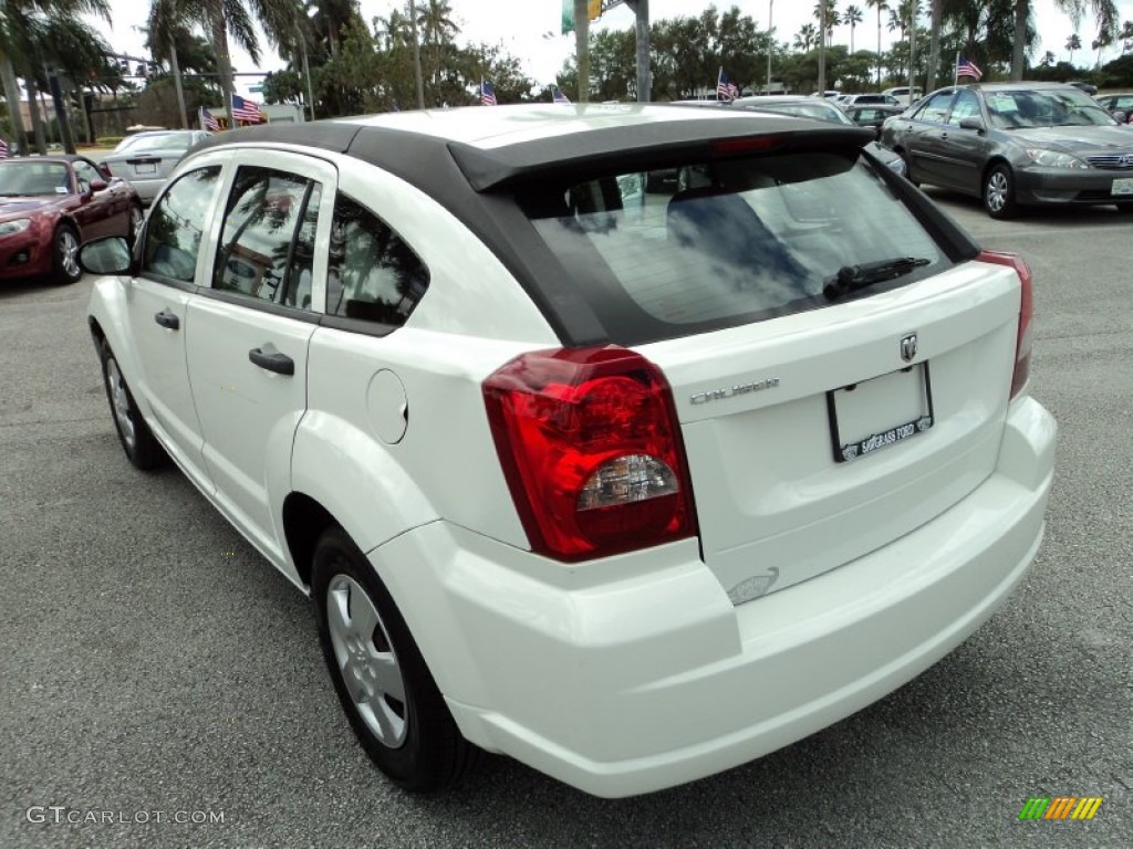 2007 Caliber SE - Stone White / Pastel Slate Gray photo #9