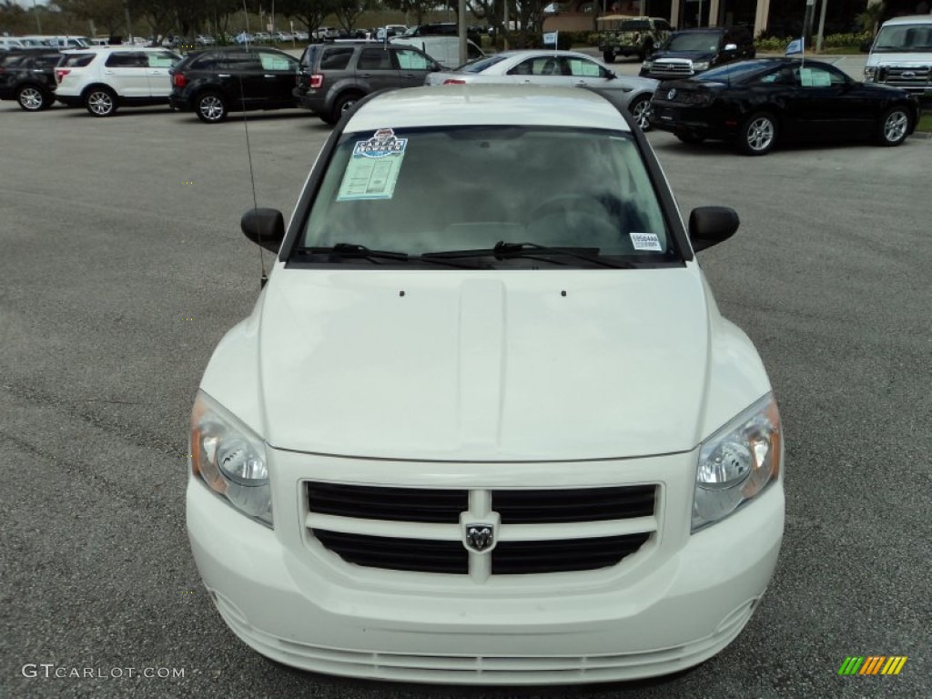 2007 Caliber SE - Stone White / Pastel Slate Gray photo #16