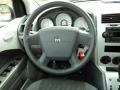 2007 Dodge Caliber Pastel Slate Gray Interior Steering Wheel Photo