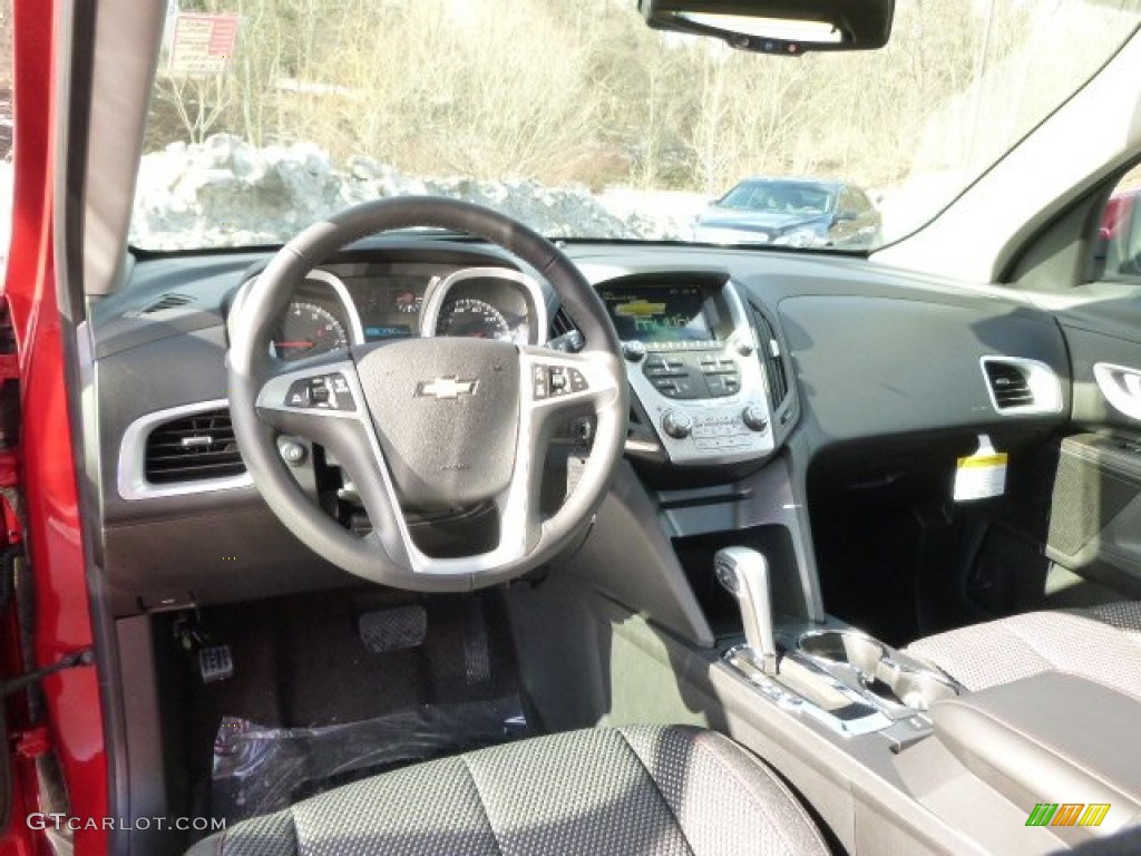 2014 Equinox LT AWD - Crystal Red Tintcoat / Jet Black photo #12