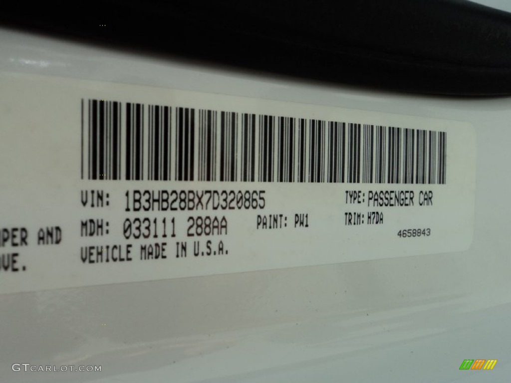 2007 Caliber SE - Stone White / Pastel Slate Gray photo #32