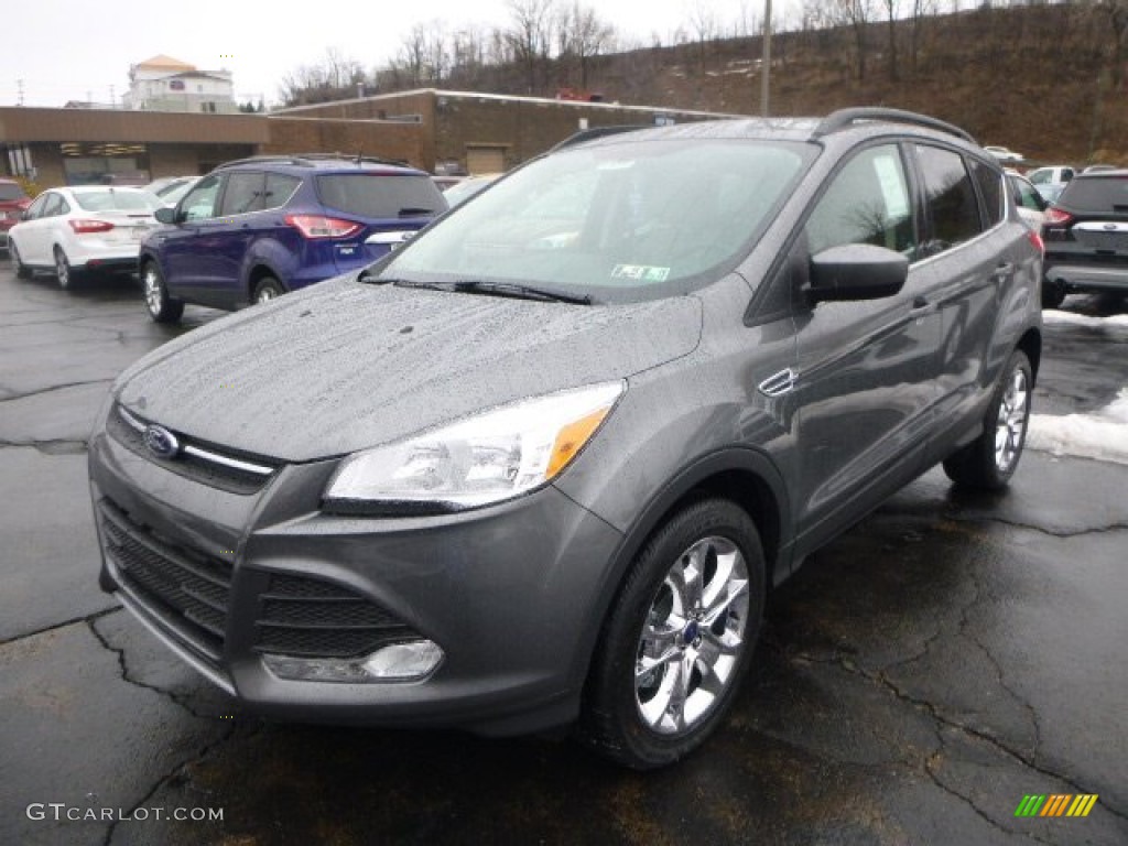 Sterling Gray 2014 Ford Escape SE 2.0L EcoBoost 4WD Exterior Photo #90807016