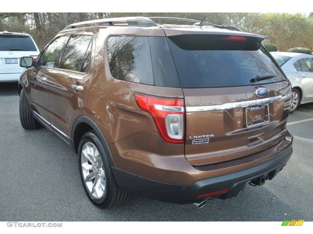 2012 Explorer Limited - Golden Bronze Metallic / Medium Light Stone photo #5