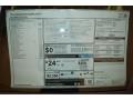 2014 BMW X3 xDrive28i Window Sticker
