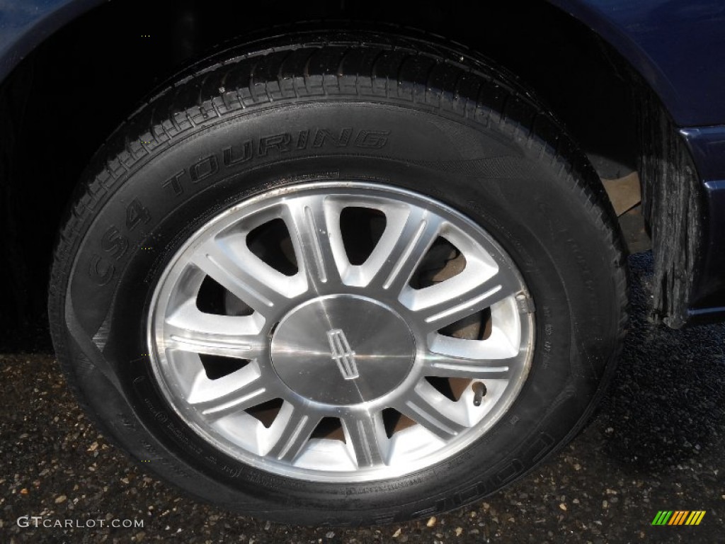 2002 Lincoln Continental Standard Continental Model Wheel Photos