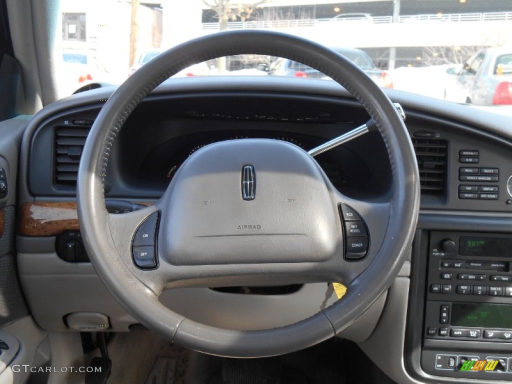 2002 Lincoln Continental Standard Continental Model Steering Wheel Photos