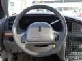 2002 Lincoln Continental Light Graphite Interior Steering Wheel Photo