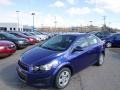 2014 Blue Topaz Metallic Chevrolet Sonic LS Sedan  photo #1