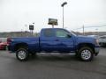 2013 Heritage Blue Metallic GMC Sierra 2500HD SLE Extended Cab 4x4  photo #8