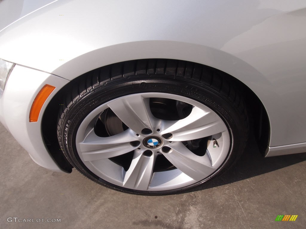 2008 3 Series 335i Convertible - Titanium Silver Metallic / Black photo #11