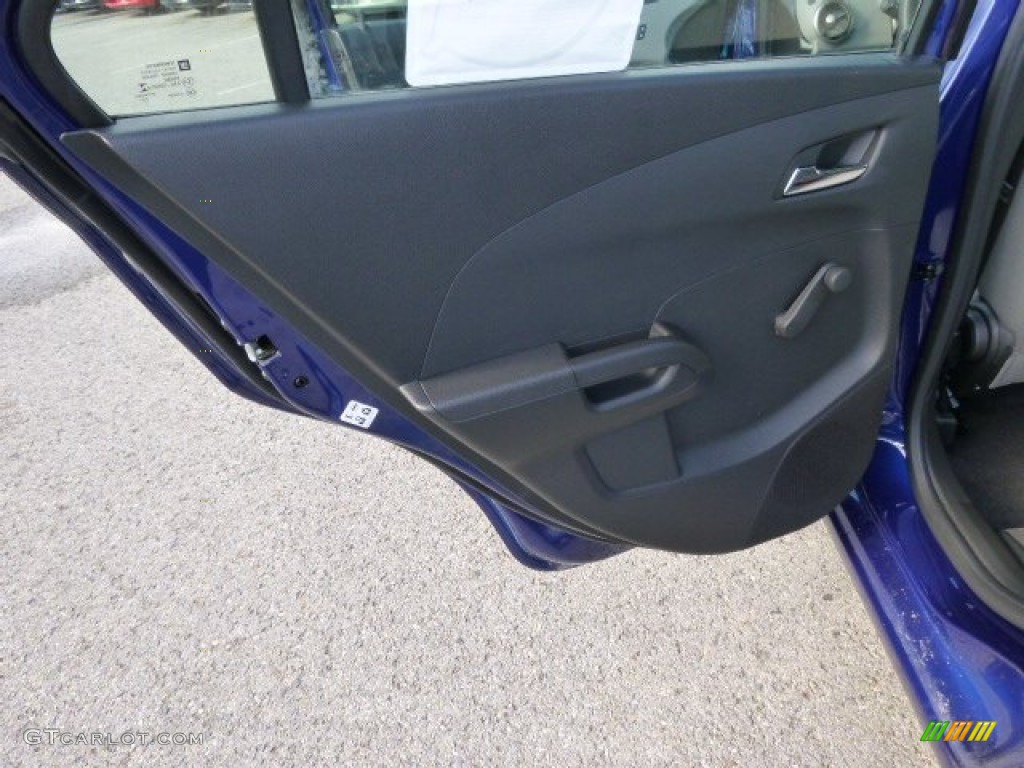 2014 Sonic LS Sedan - Blue Topaz Metallic / Jet Black/Dark Titanium photo #13