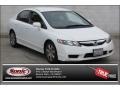 Taffeta White - Civic LX Sedan Photo No. 1