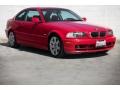 2003 Electric Red BMW 3 Series 325i Coupe  photo #1