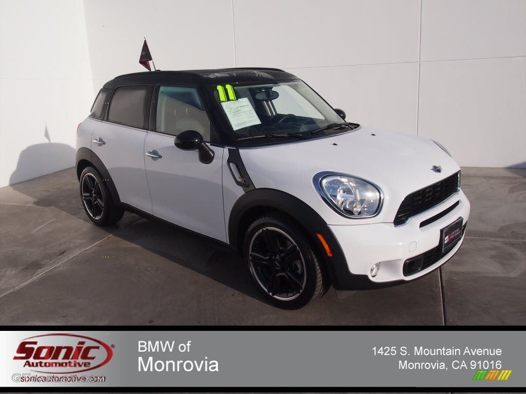 2011 Cooper S Countryman - Light White / Carbon Black photo #1