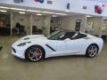 Arctic White 2014 Chevrolet Corvette Stingray Coupe Exterior