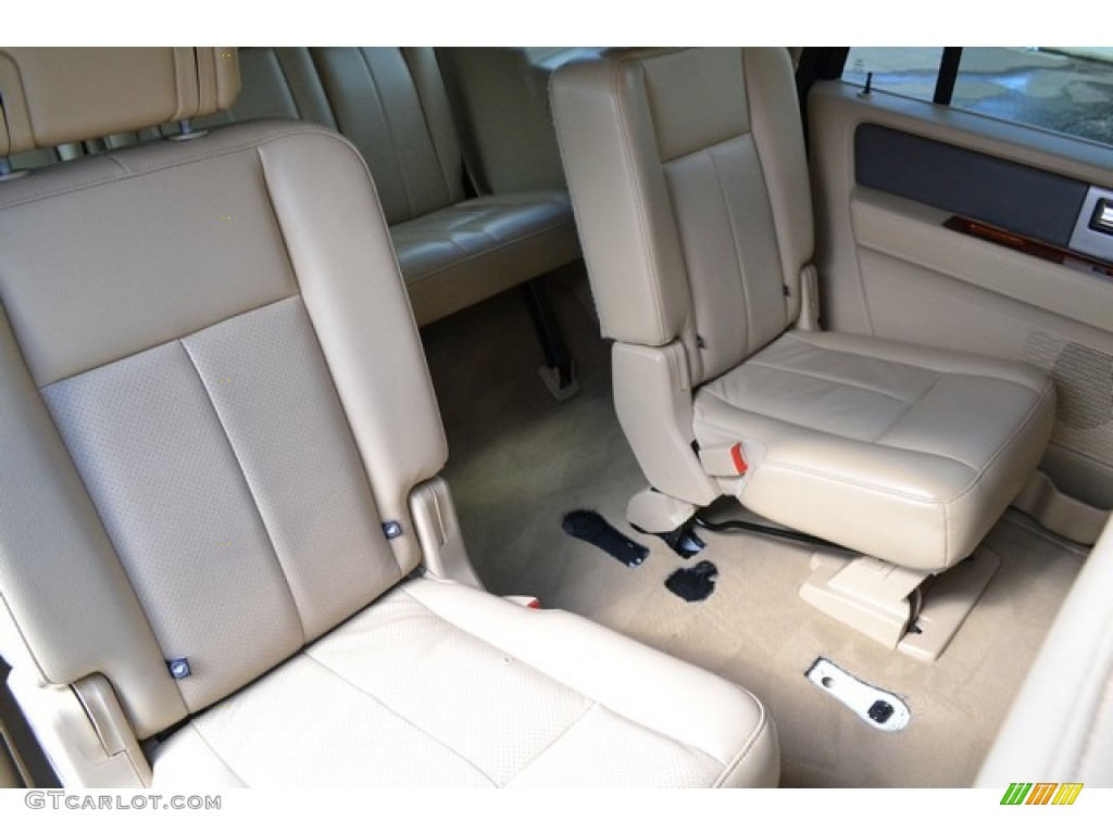 2010 Expedition EL Eddie Bauer 4x4 - White Platinum Tri-Coat Metallic / Camel photo #21