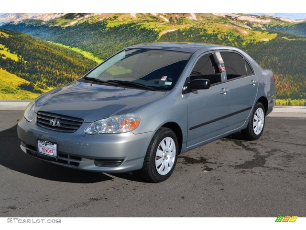 2003 Corolla CE - Sandrift Metallic / Light Gray photo #5