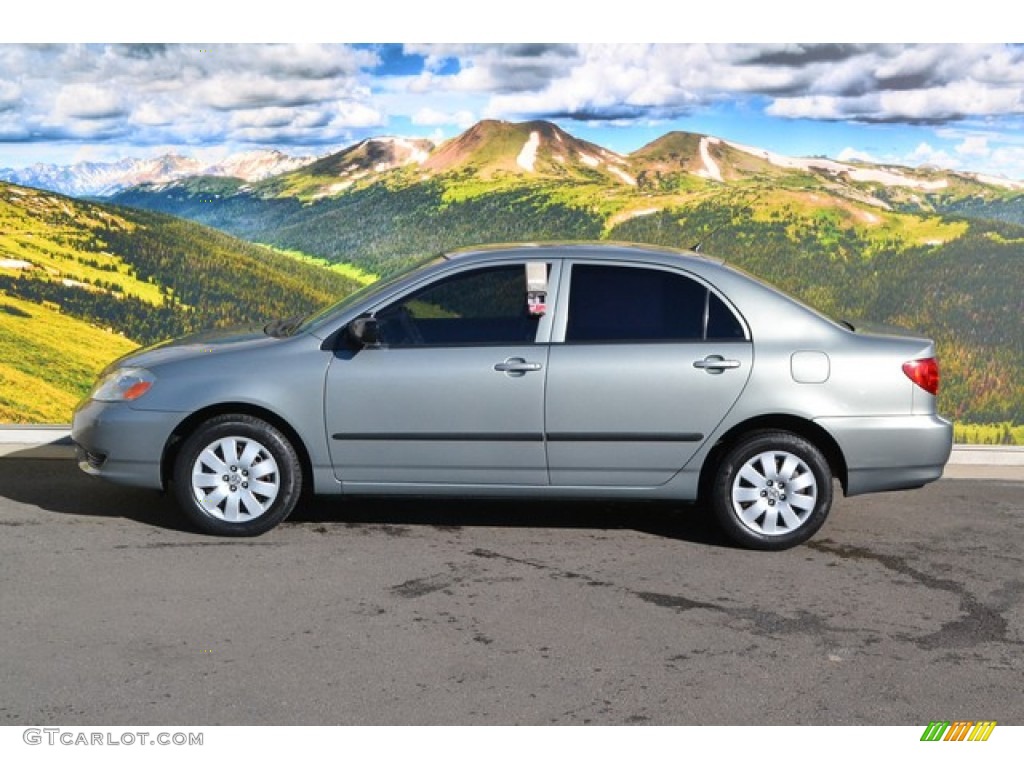 2003 Corolla CE - Sandrift Metallic / Light Gray photo #6