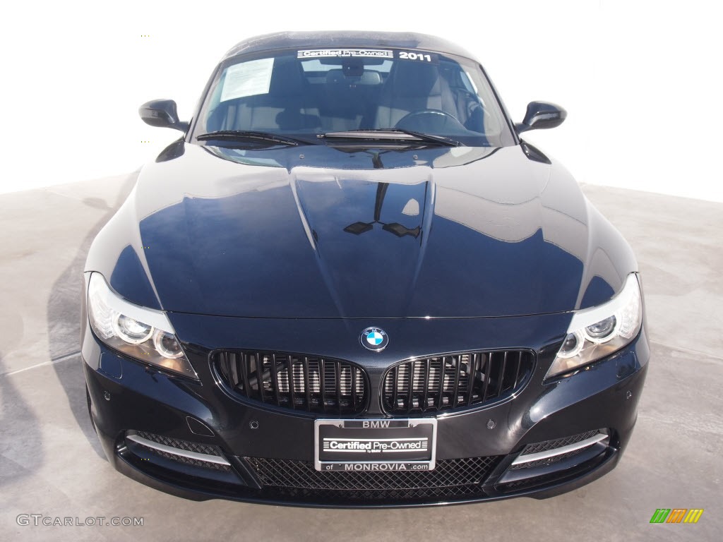 2011 Z4 sDrive30i Roadster - Black Sapphire Metallic / Black photo #12