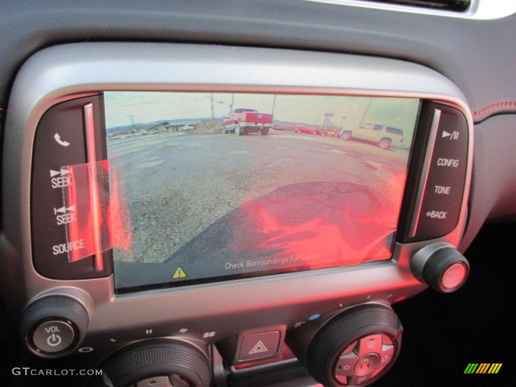 2014 Camaro SS/RS Convertible - Summit White / Inferno Orange photo #16