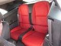 2014 Chevrolet Camaro Inferno Orange Interior Rear Seat Photo