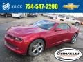2014 Crystal Red Tintcoat Chevrolet Camaro LT/RS Convertible  photo #1