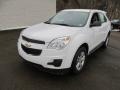 2014 Summit White Chevrolet Equinox LS AWD  photo #10