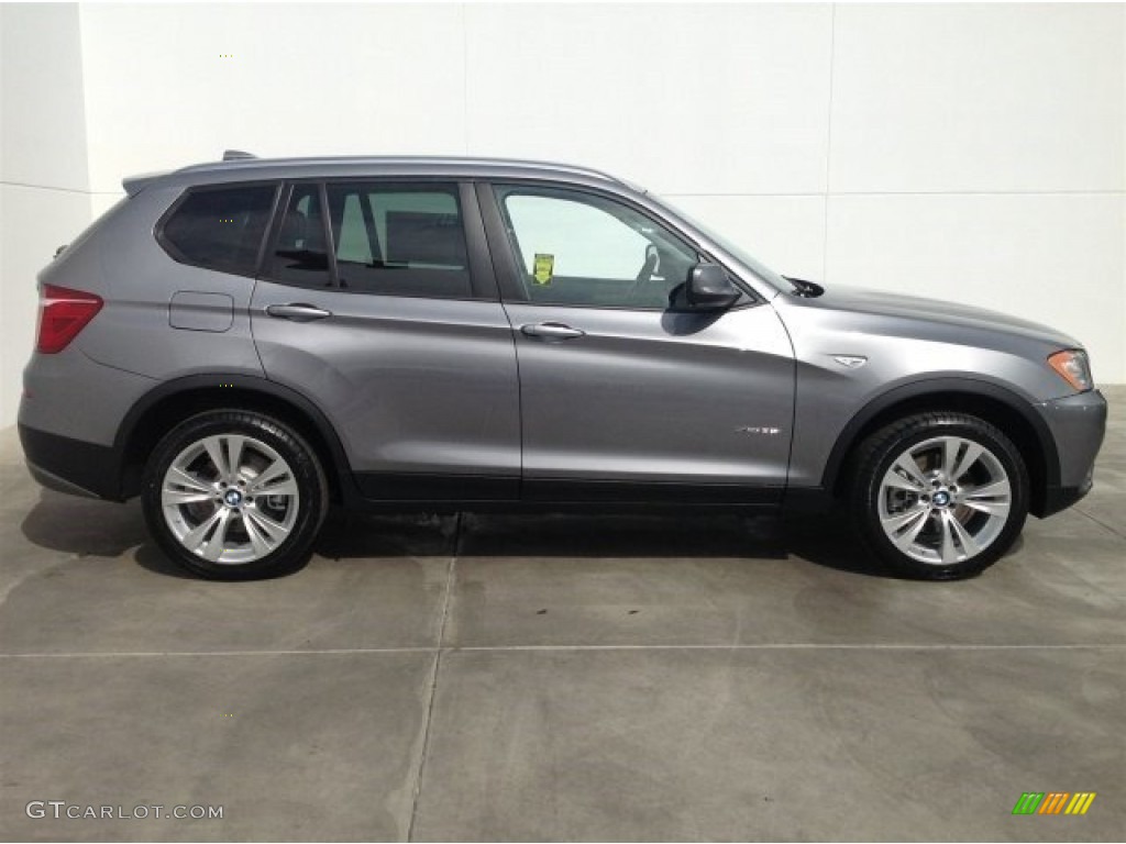 Space Gray Metallic 2014 BMW X3 xDrive35i Exterior Photo #90813744
