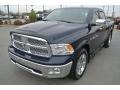 2012 True Blue Pearl Dodge Ram 1500 Laramie Crew Cab 4x4  photo #1