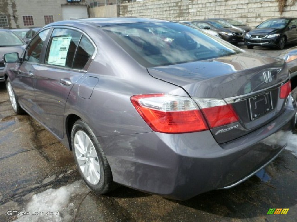 2014 Accord EX Sedan - Modern Steel Metallic / Black photo #3