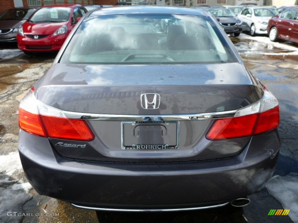 2014 Accord EX Sedan - Modern Steel Metallic / Black photo #4