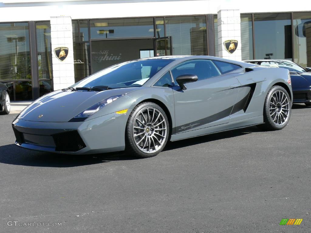 2008 Gallardo Superleggera - Grigio Telesto Metallic (Grey) / Nero Superleggera photo #2