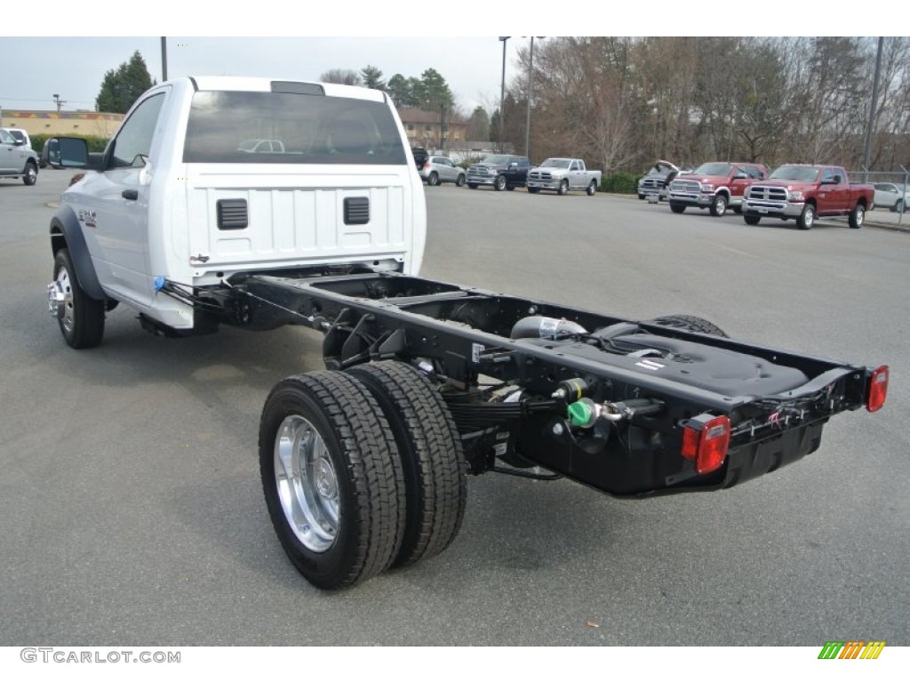 Bright White 2014 Ram 5500 SLT Regular Cab 4x4 Chassis Exterior Photo #90815884