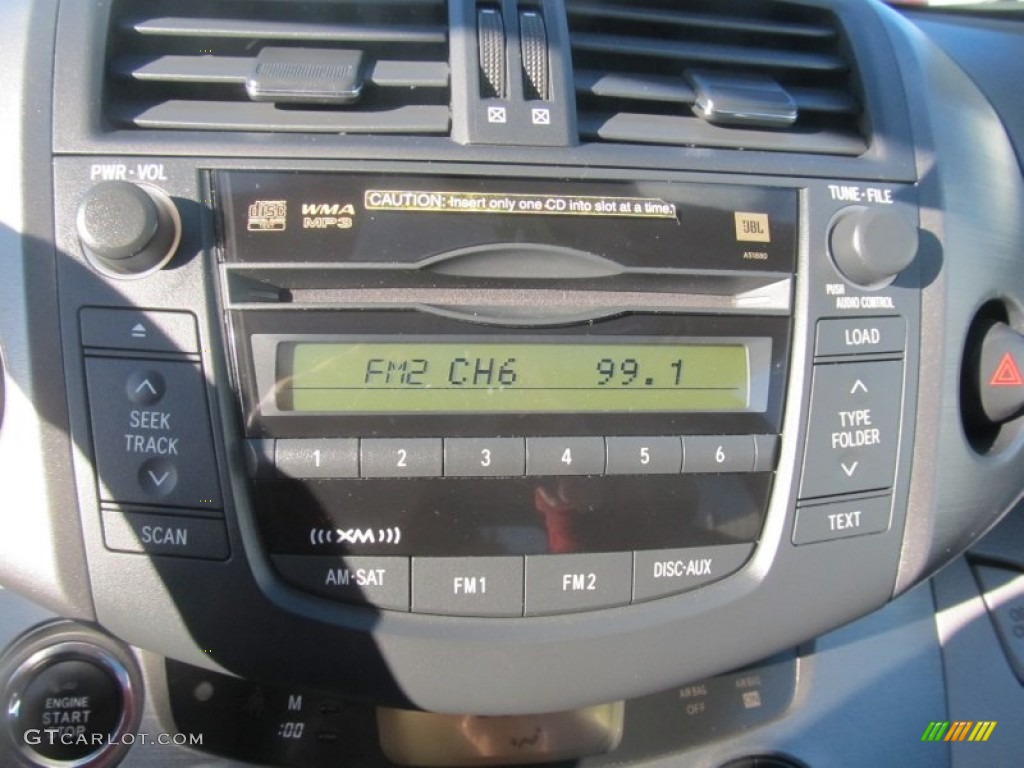 2010 RAV4 Limited 4WD - Black Forest Pearl / Ash Gray photo #17