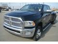 Black 2014 Ram 3500 Laramie Crew Cab 4x4 Dually